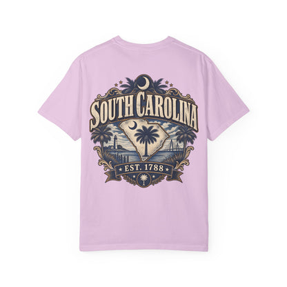 South Carolina Established 1788 Unisex Comfort Color 1717 Streetwear Graphic Tee