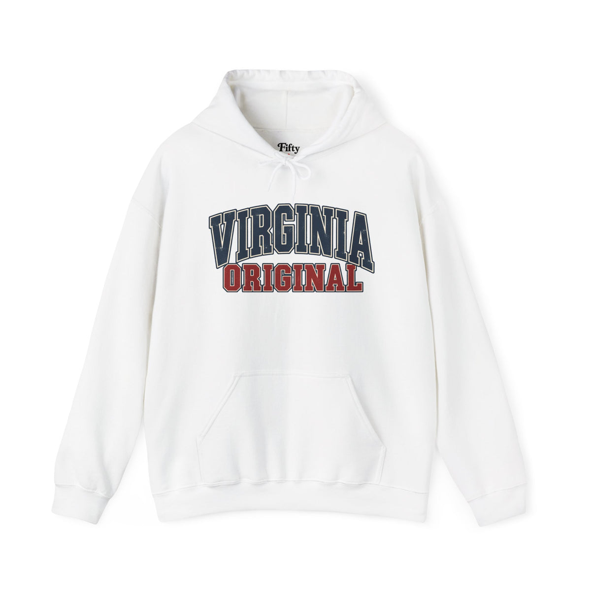 Virginia Original Unisex Hoodie State Name Graphic