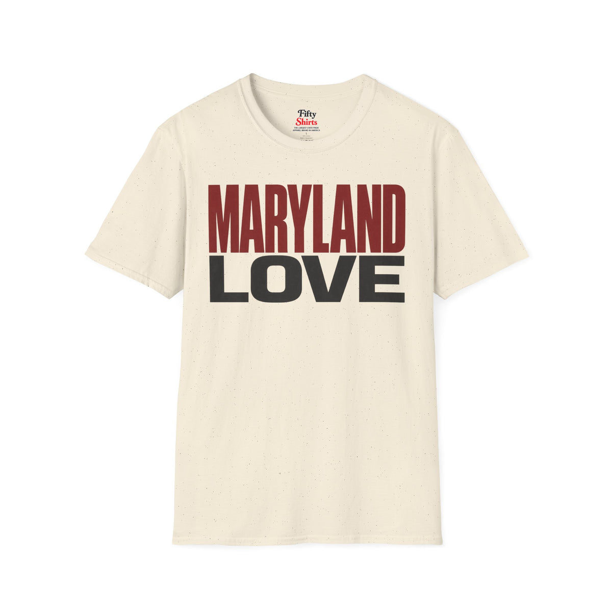 Maryland Love Unisex Softstyle T Shirt State Name Graphic Tee