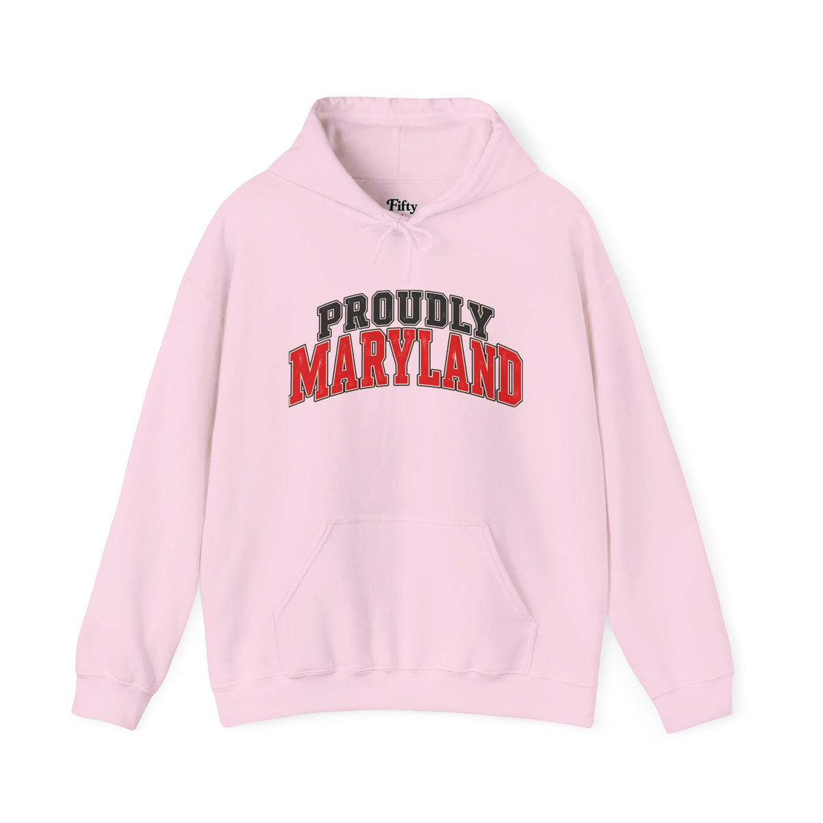 Proudly Maryland Unisex Hoodie State Name Graphic