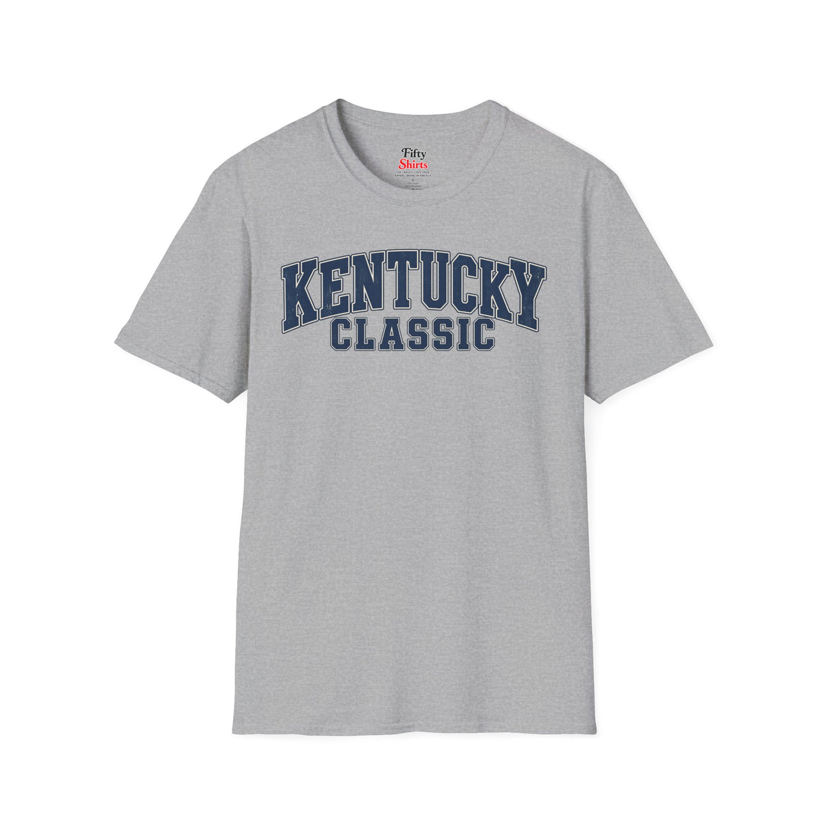 Kentucky Classic Unisex Softstyle T Shirt State Name Graphic Tee