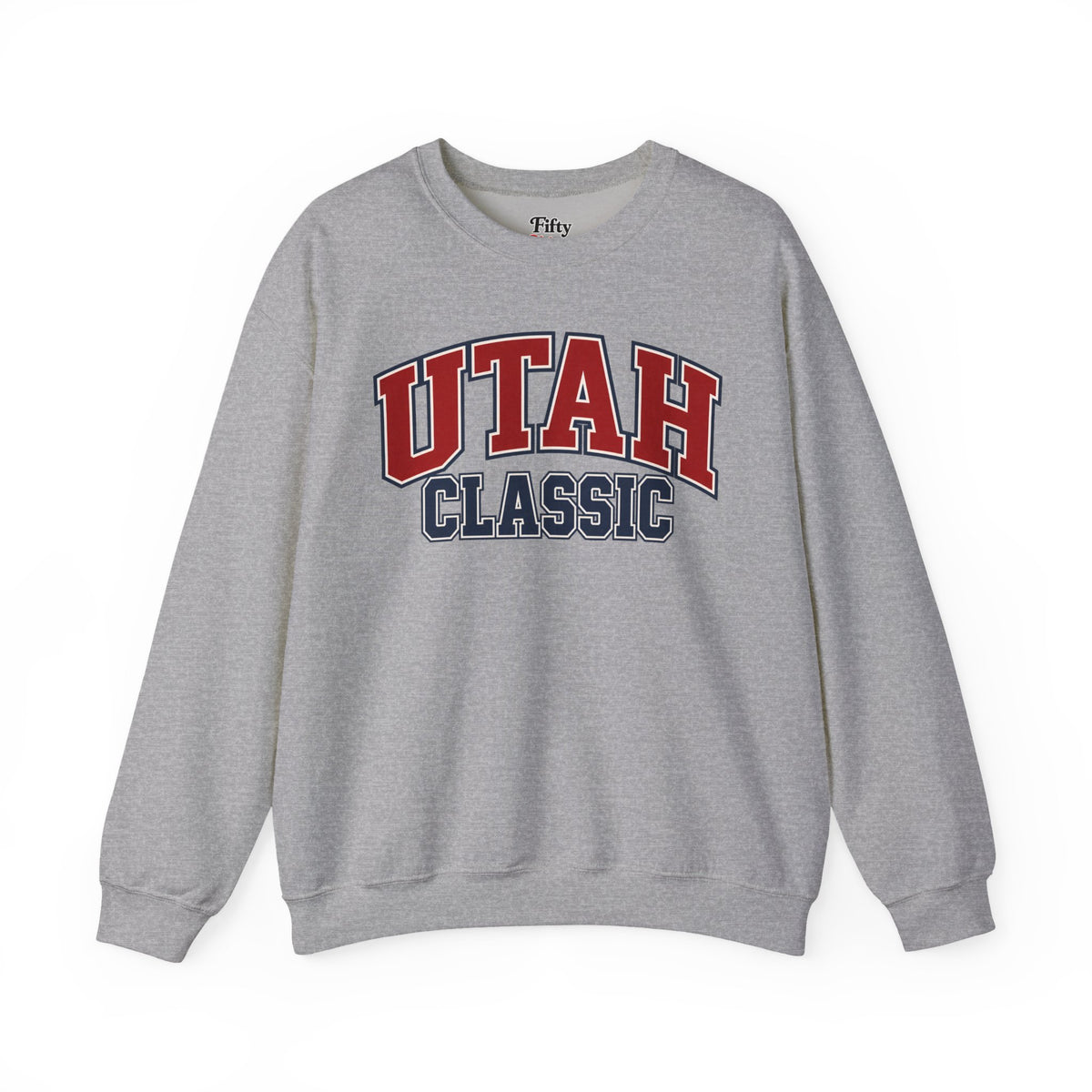 Utah Classic Unisex Crewneck Sweatshirt State Name Graphic