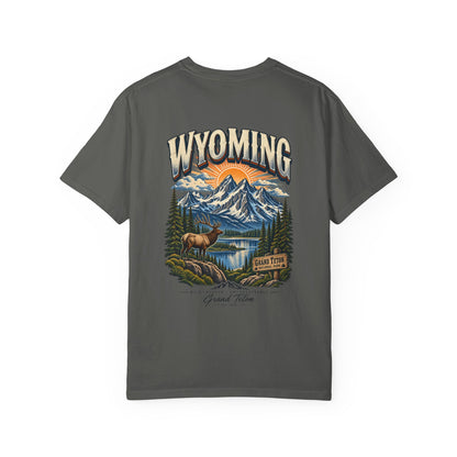 Grand Teton Wyoming Unisex Comfort Color 1717 Streetwear Graphic Tee