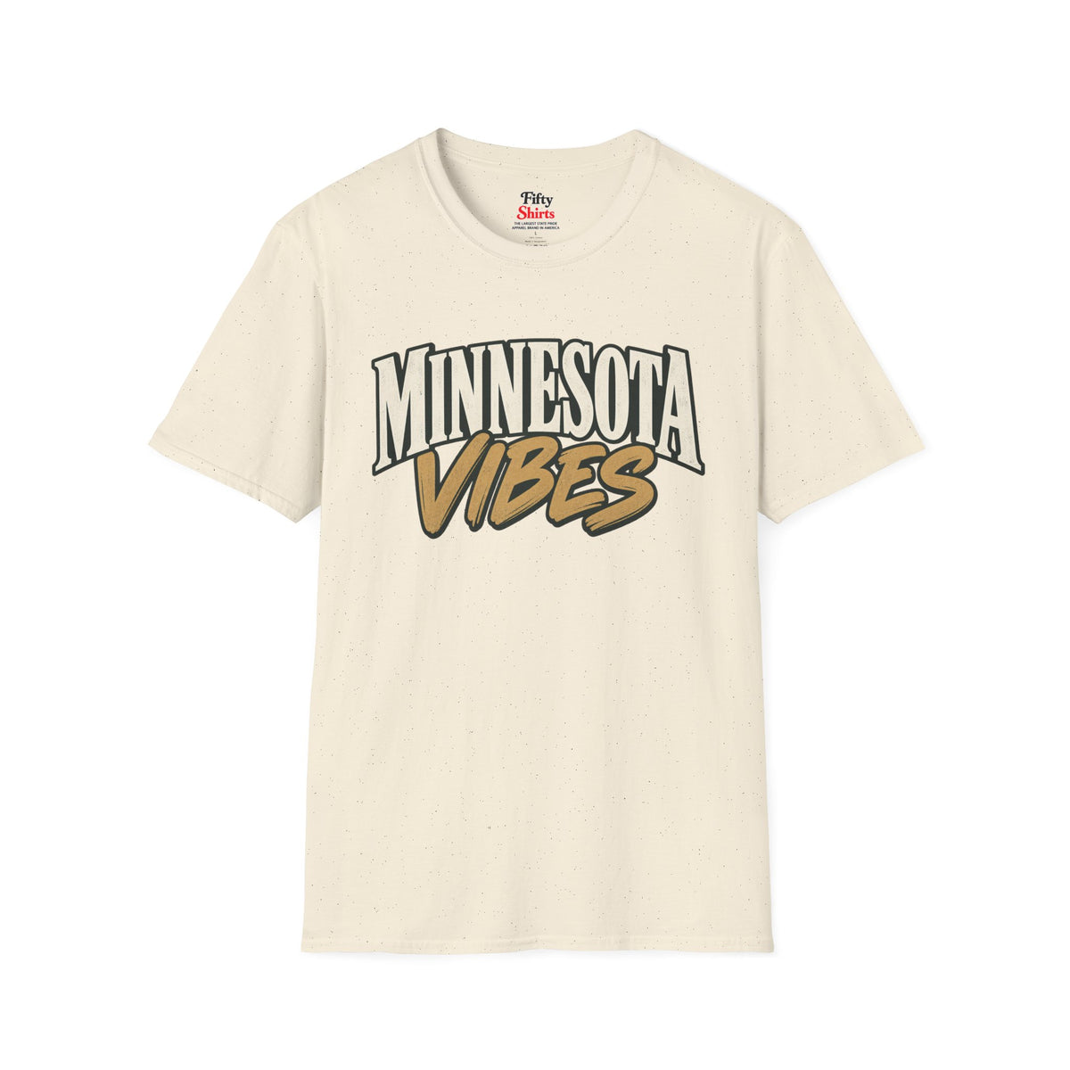 Minnesota Vibes Unisex Softstyle T Shirt State Name Graphic Tee