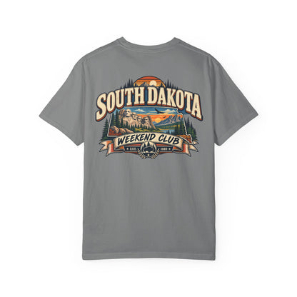 South Dakota Weekend Club Unisex Comfort Color 1717 Streetwear Graphic Tee