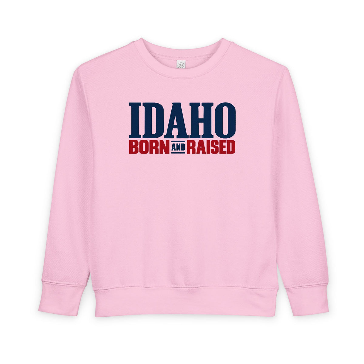 Idaho Born and Raised Premium Heritage Unisex Toddler Sweatshirt