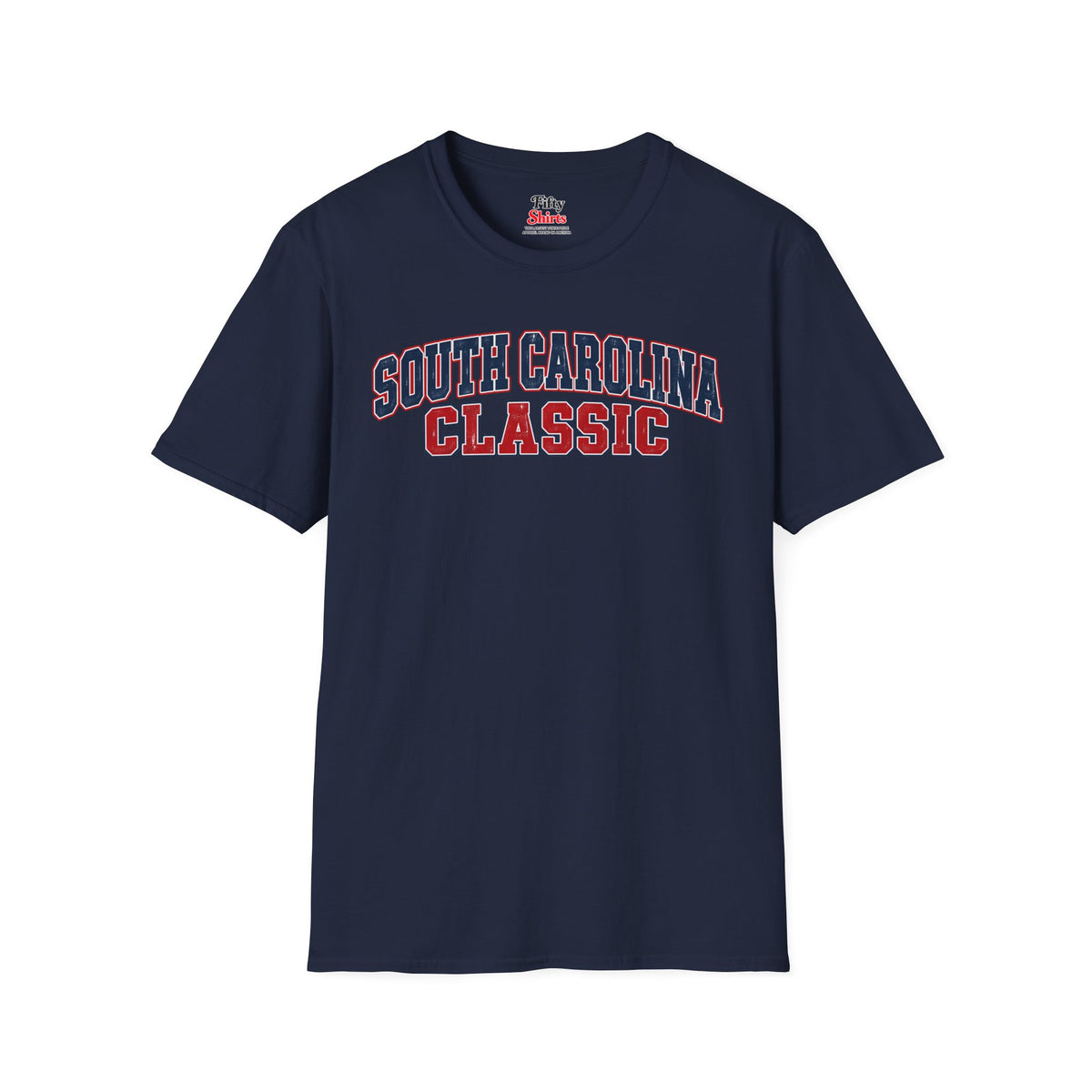 South Carolina Classic Unisex Softstyle T Shirt State Name Graphic Tee