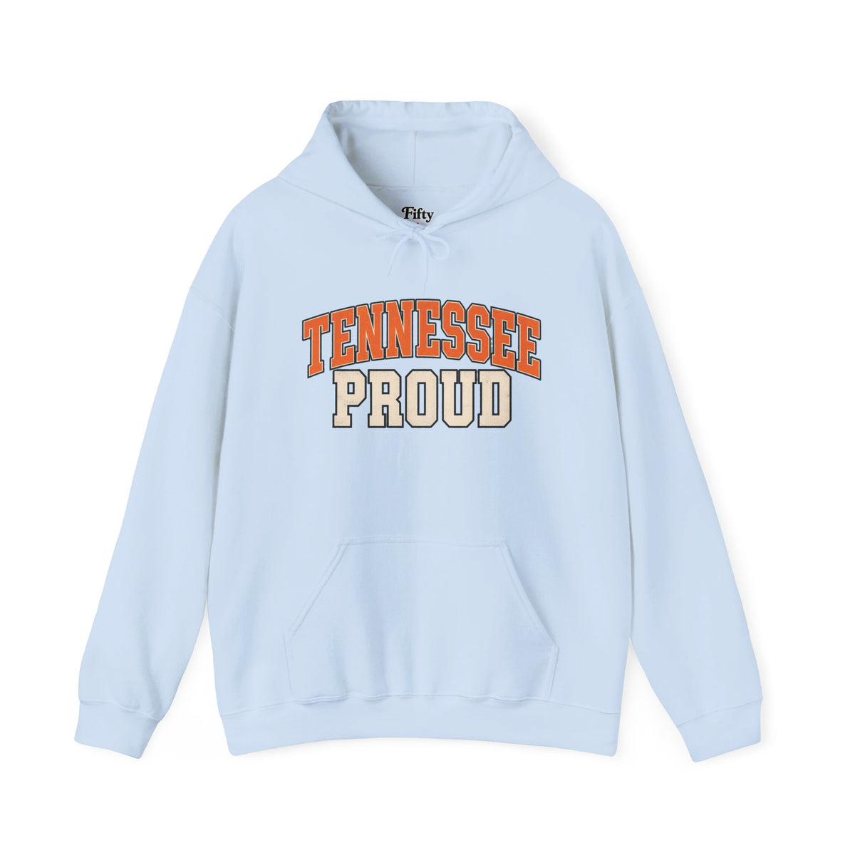 Tennessee Proud Unisex Hoodie State Name Graphic