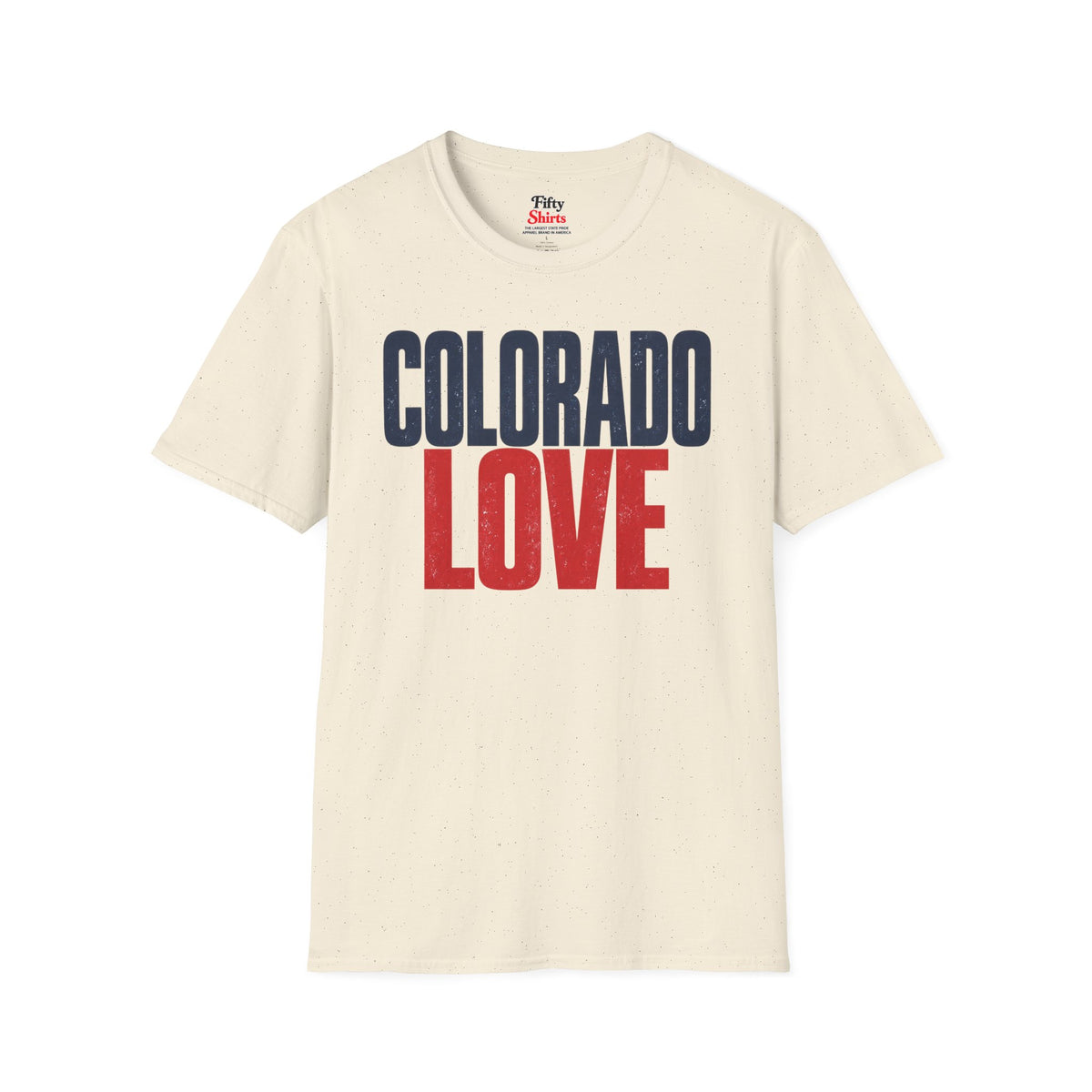 Colorado Love Unisex Softstyle T Shirt State Name Graphic Tee