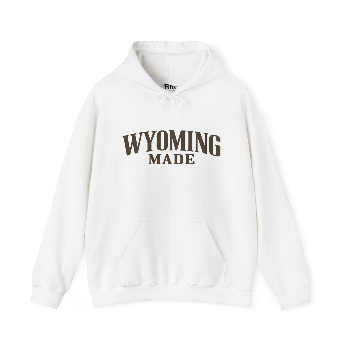 Wyoming Made Unisex Hoodie State Name Graphic