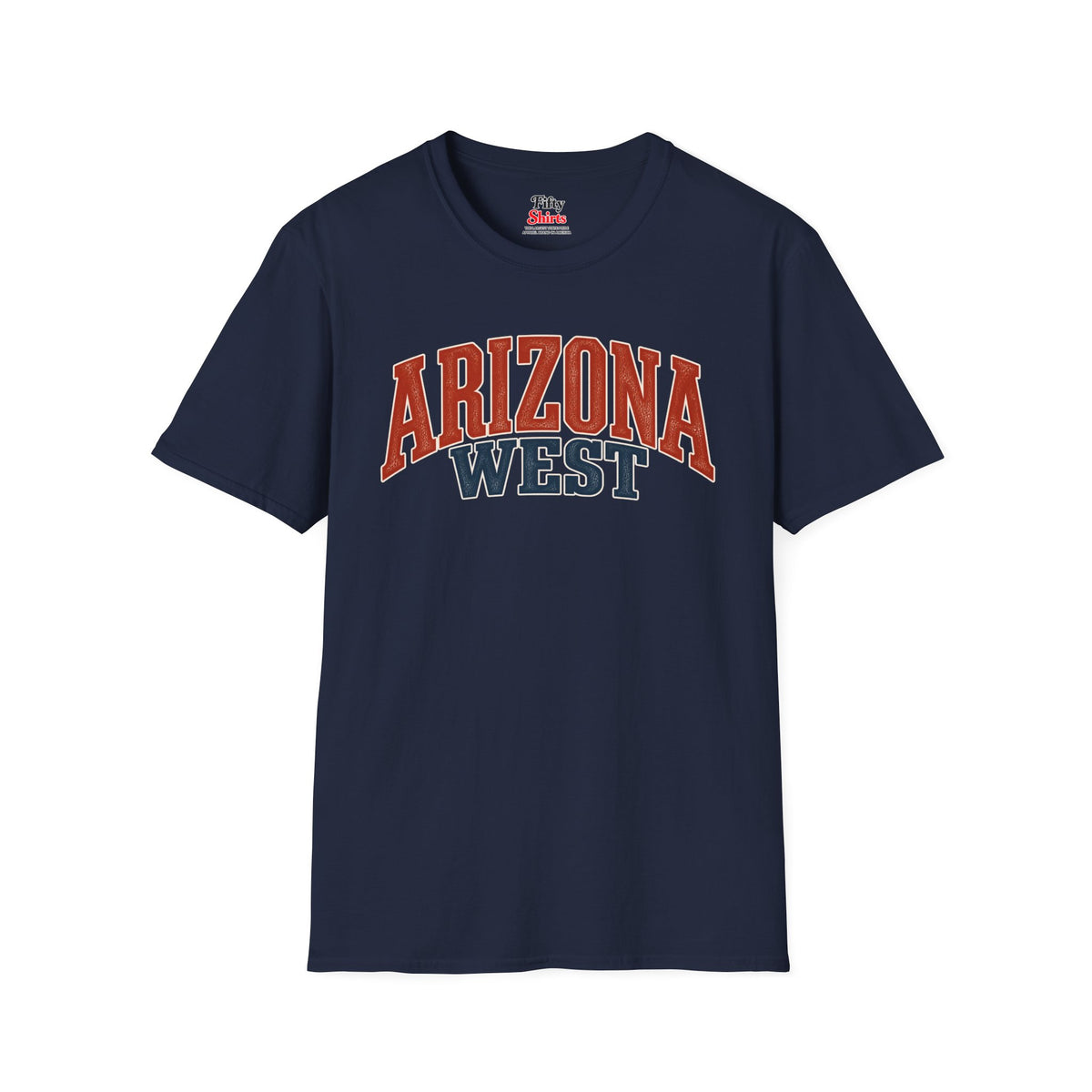 Arizona West Unisex Softstyle T Shirt State Name Graphic Tee