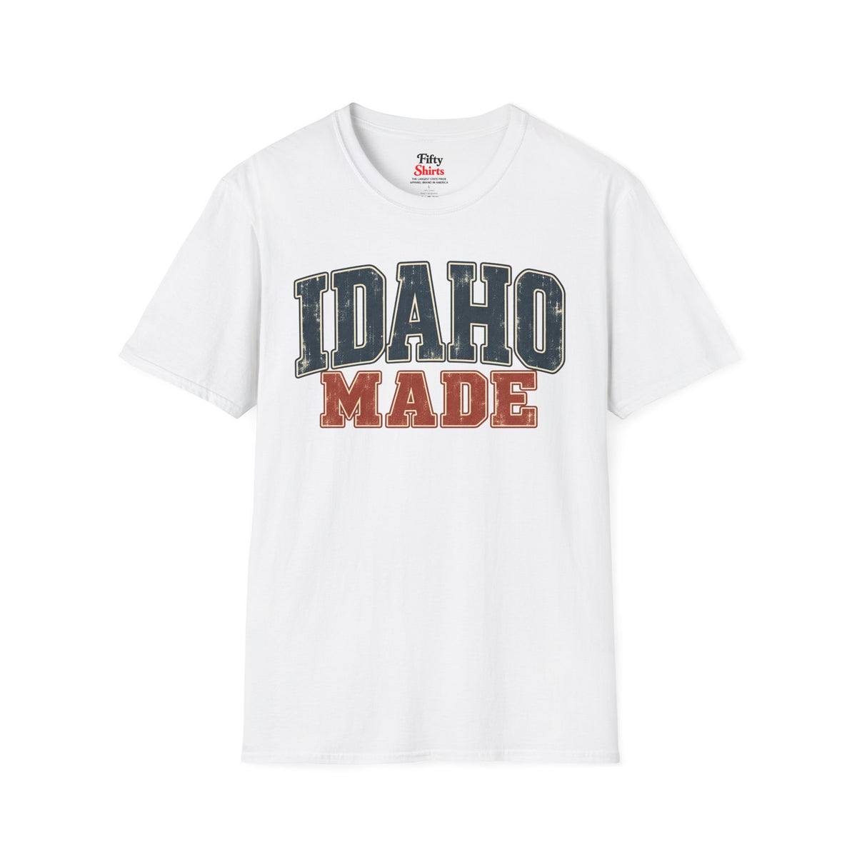 Idaho Made Unisex Softstyle T Shirt State Name Graphic Tee