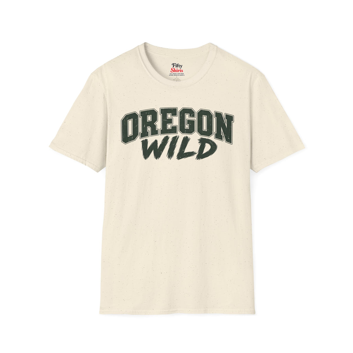 Oregon Wild Unisex Softstyle T Shirt State Name Graphic Tee