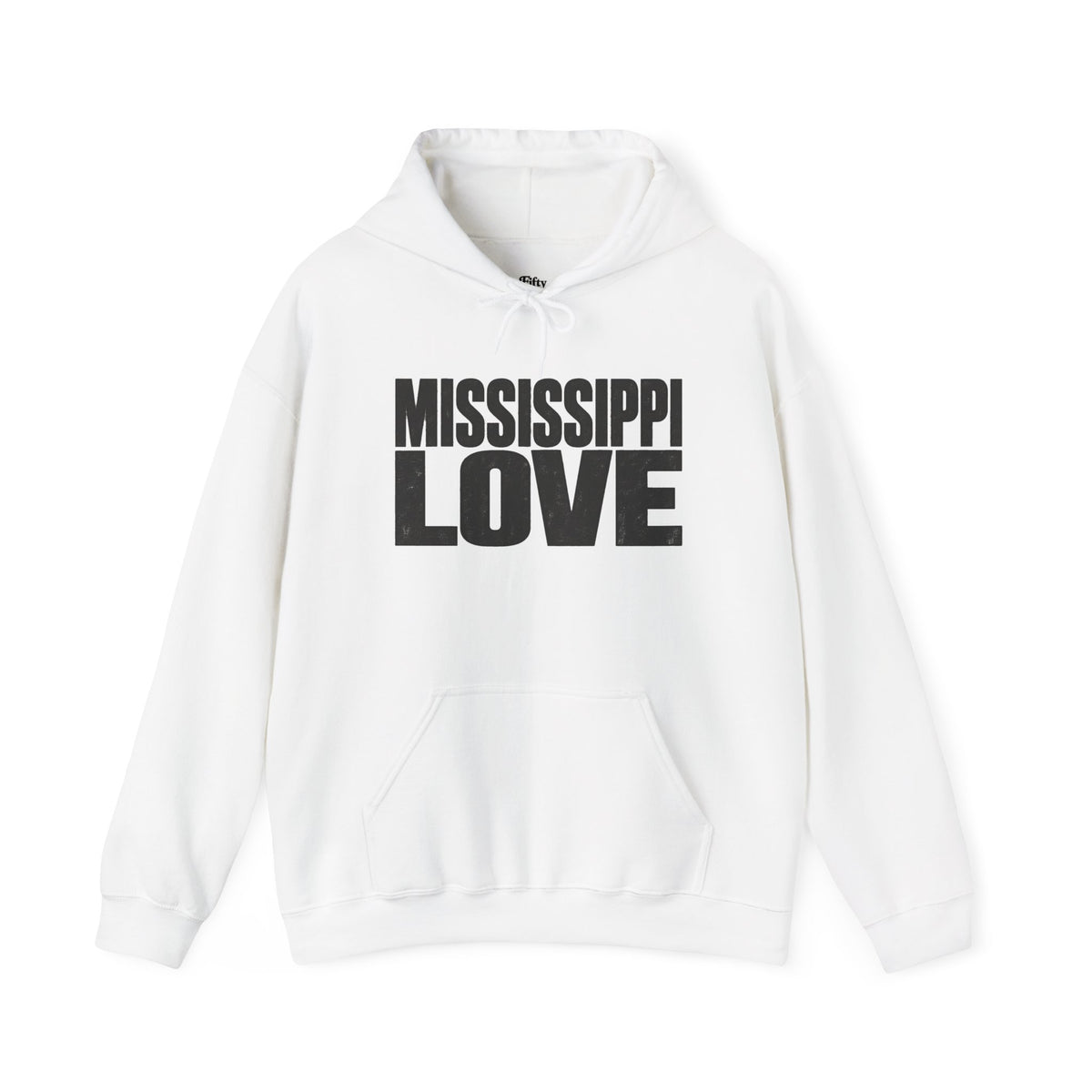 Mississippi Love Unisex Hoodie State Name Graphic