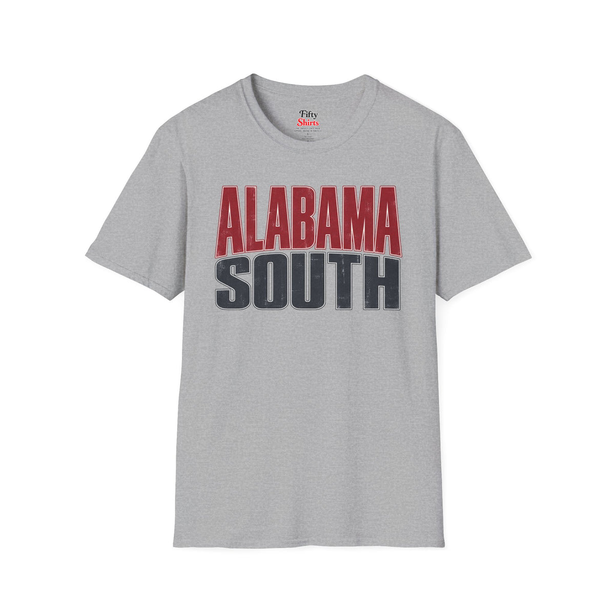 Alabama South Unisex Softstyle T Shirt State Name Graphic Tee