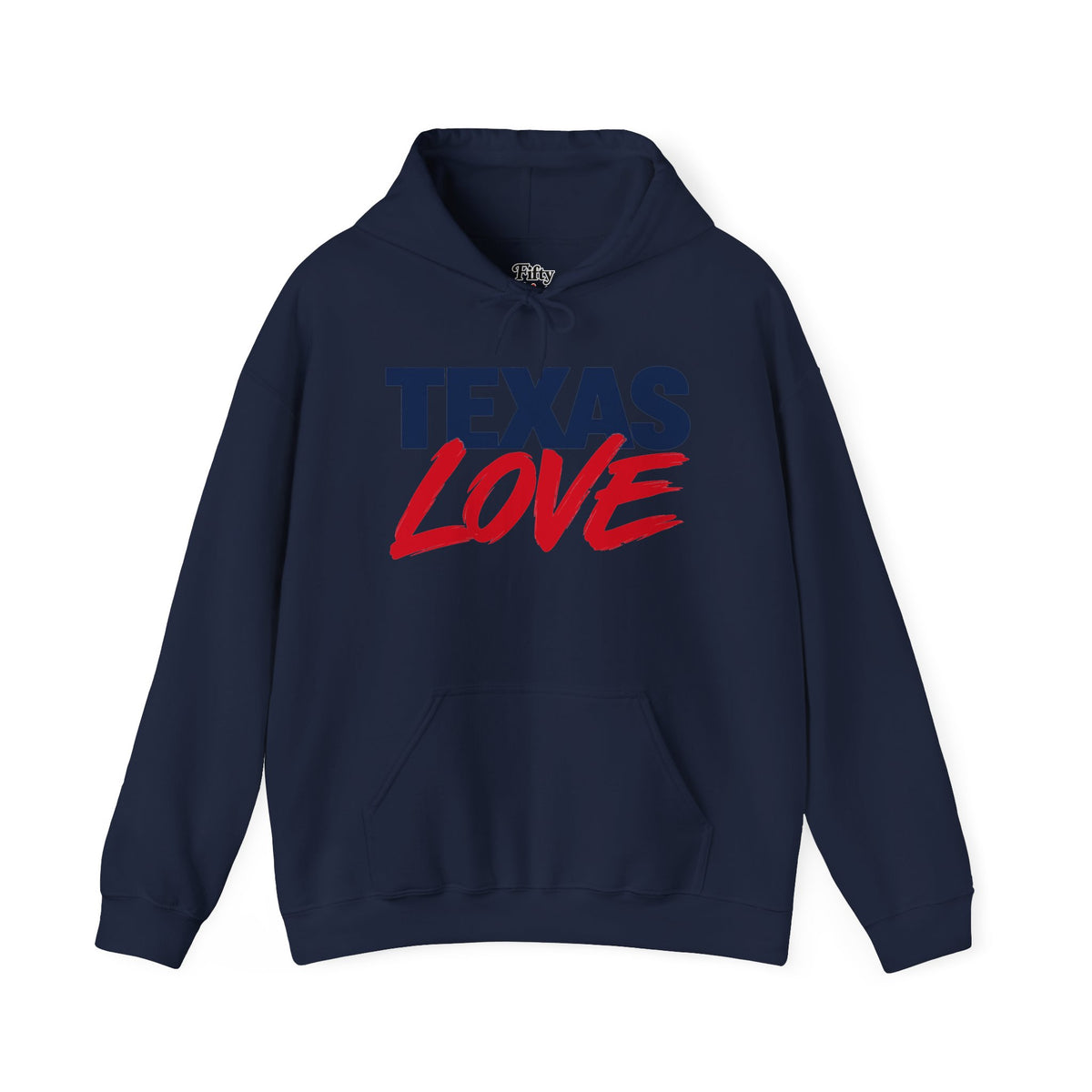 Texas Love Unisex Hoodie State Name Graphic