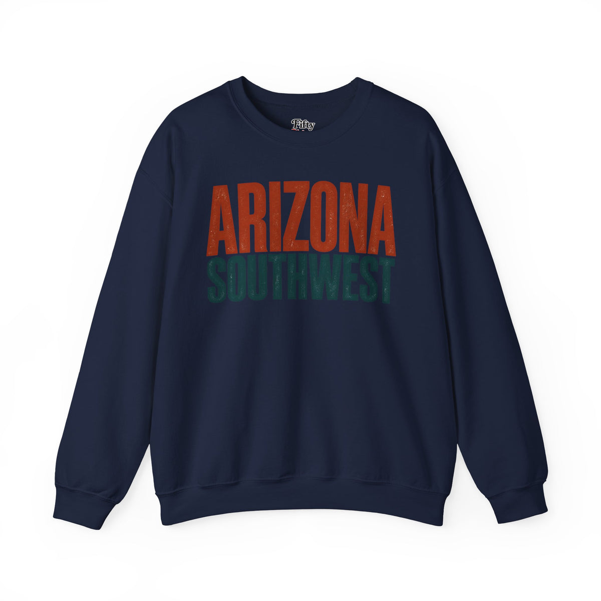 Arizona Southwest Unisex Crewneck Sweatshirt State Name Graphic
