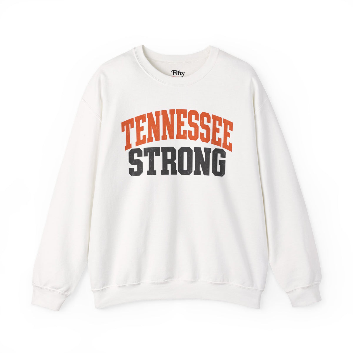 Tennessee Strong Unisex Crewneck Sweatshirt State Name Graphic