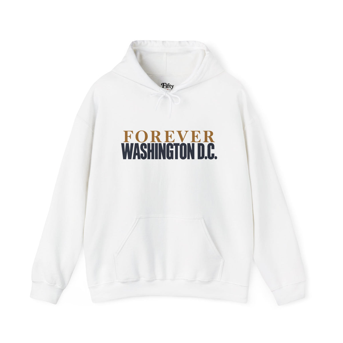 Forever Washington DC Unisex Hoodie State Name Graphic