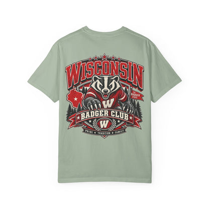Wisconsin Badger Club Unisex Comfort Color 1717 Streetwear Graphic Tee