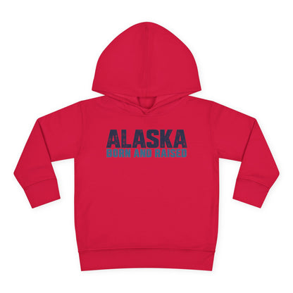 Alaska Born and Raised Modern Streetwear Unisex Toddler Pullover Fleece Hoodie