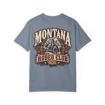 Montana Rodeo Club Unisex Comfort Color 1717 Streetwear Graphic Tee