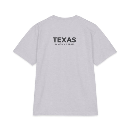 Texas All State In God We Trust Unisex Max Heavyweight Short Sleeve