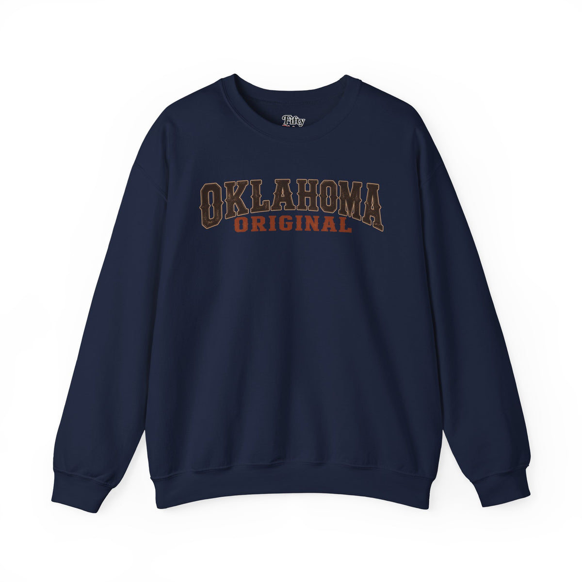 Oklahoma Original Unisex Crewneck Sweatshirt State Name Graphic