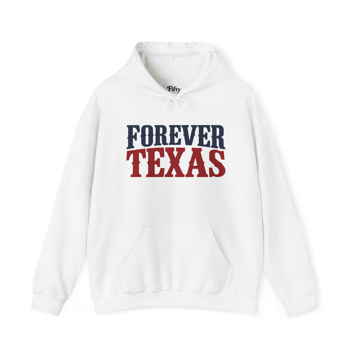 Forever Texas Unisex Hoodie State Name Graphic