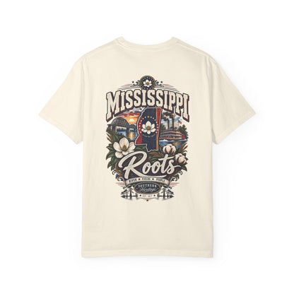 Mississippi Roots Unisex Comfort Color 1717 Streetwear Graphic Tee