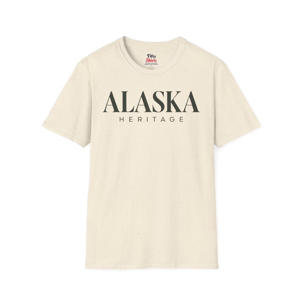 Alaska Heritage Unisex Softstyle T Shirt State Name Graphic Tee