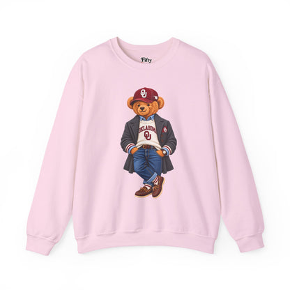 Oklahoma- Game Day Teddy Bear Sweatshirt