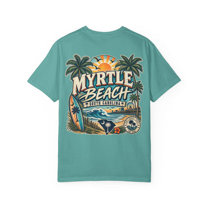Myrtle Beach South Carolina Unisex Comfort Color 1717 Streetwear Graphic Tee