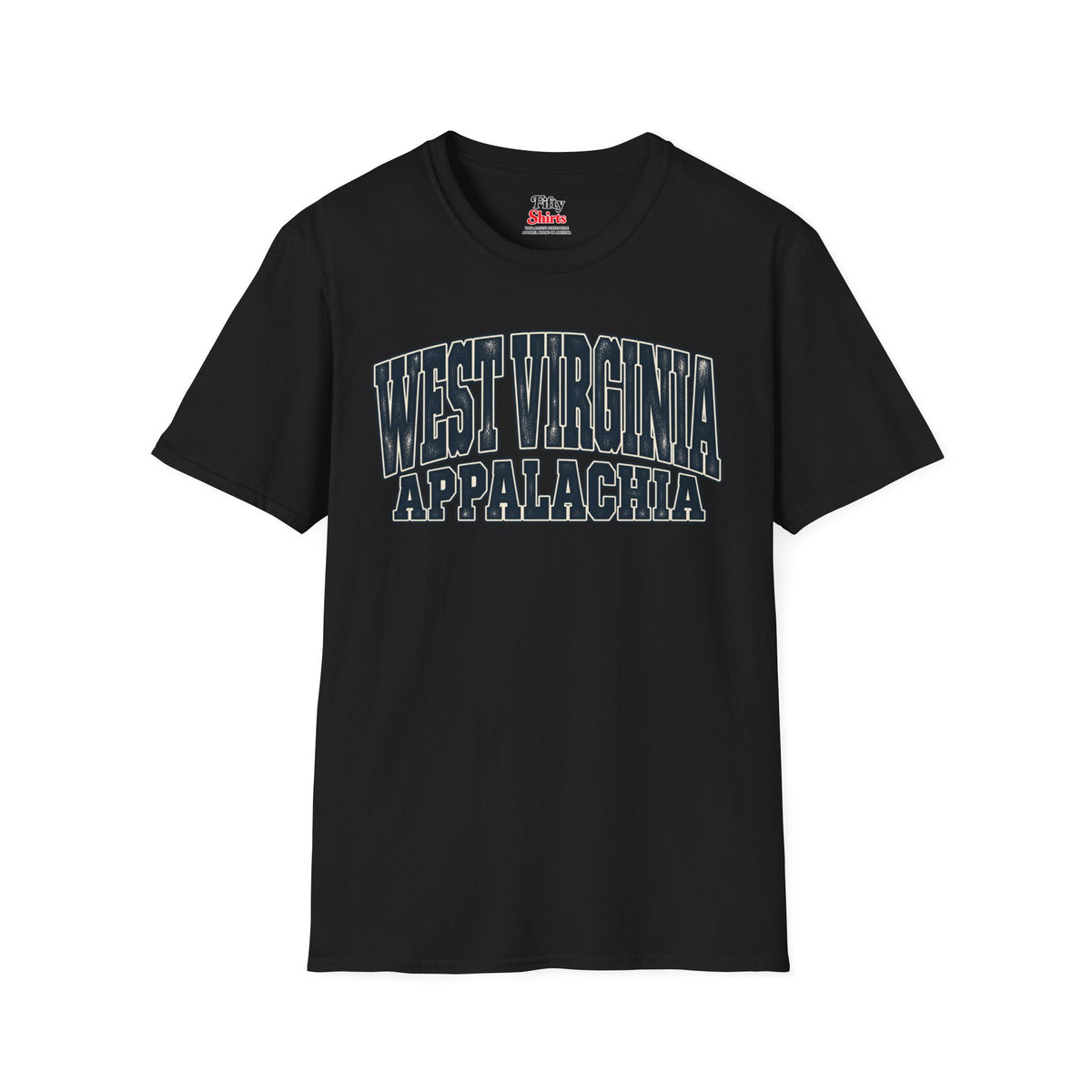 West Virginia Appalachia Unisex Softstyle T Shirt State Name Graphic Tee