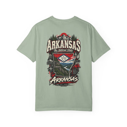Arkansas Street Legacy Unisex Comfort Color 1717 Streetwear Graphic Tee