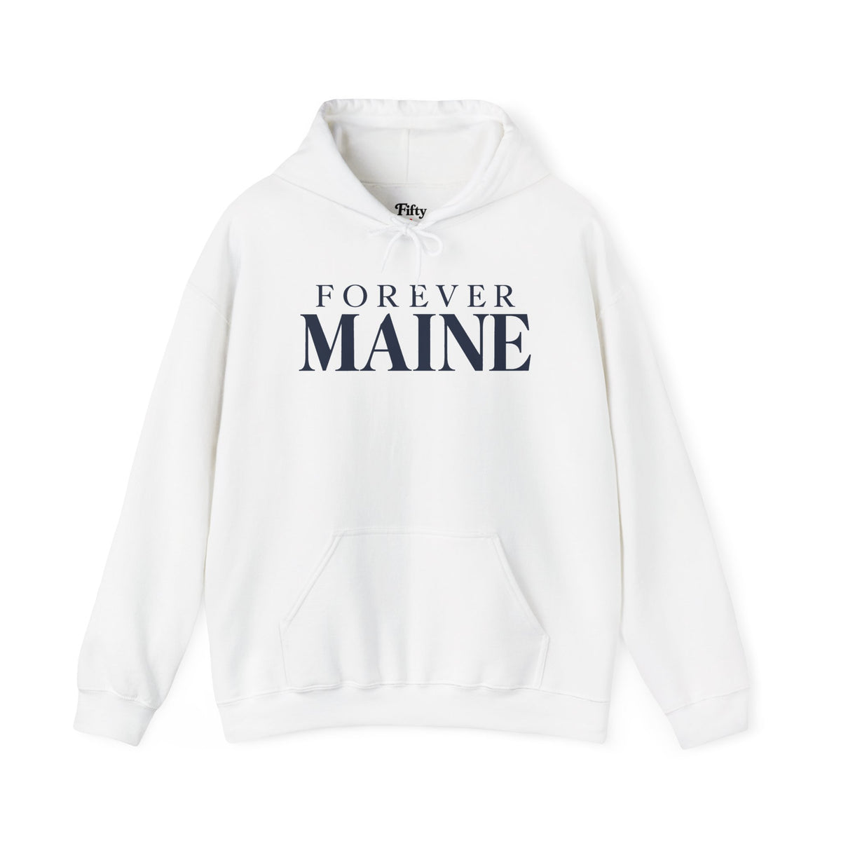 Forever Maine Unisex Hoodie State Name Graphic