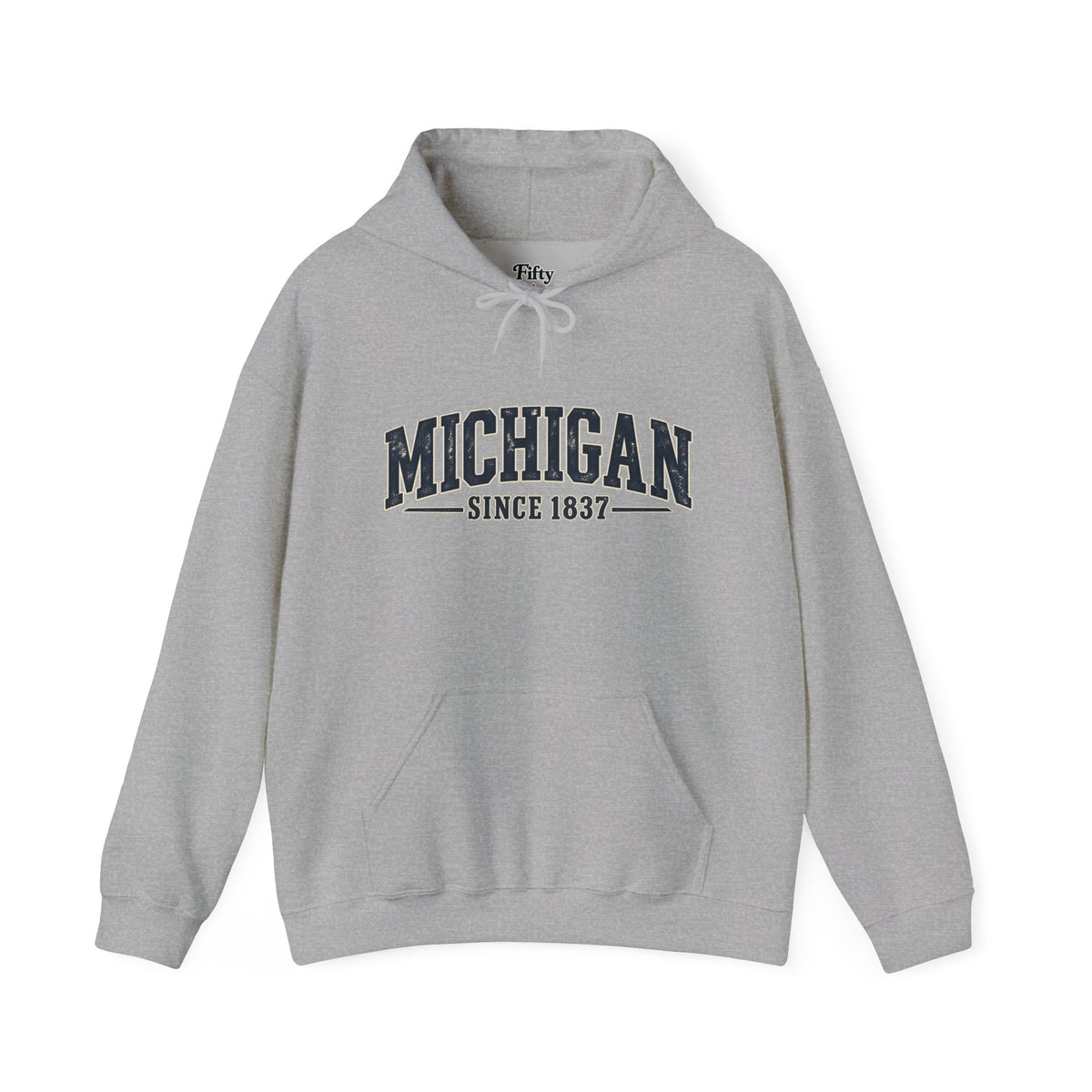 Michigan Since 1837 Unisex Hoodie State Name Graphic