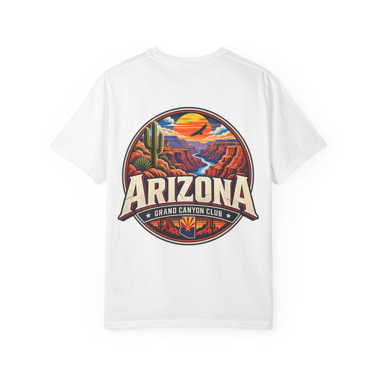 Arizona Grand Canyon Club  Unisex Comfort Color 1717 Streetwear Graphic Tee