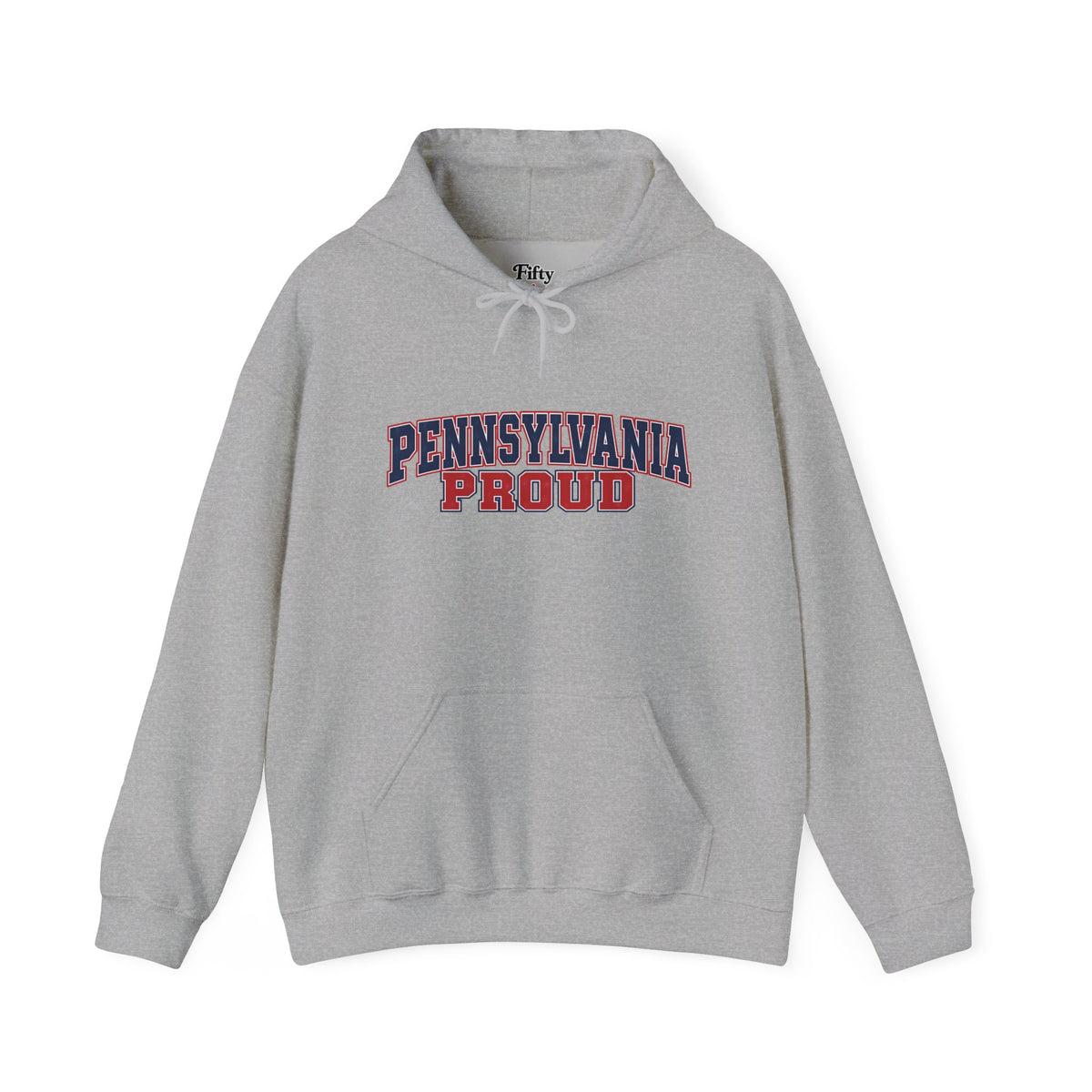 Pennsylvania Proud Unisex Hoodie State Name Graphic