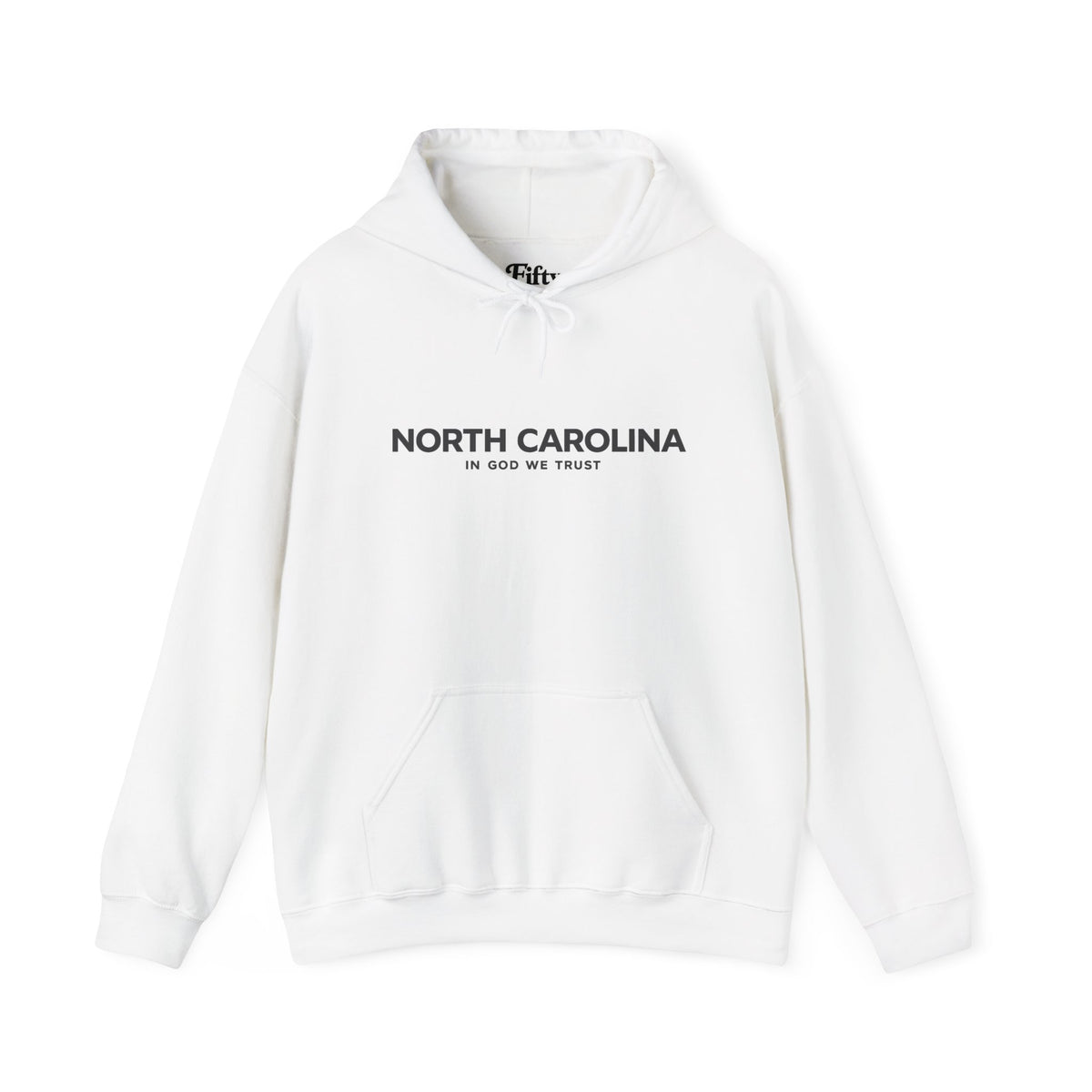 North Carolina All State In God We Trust Unisex Hooded Sweatshirt