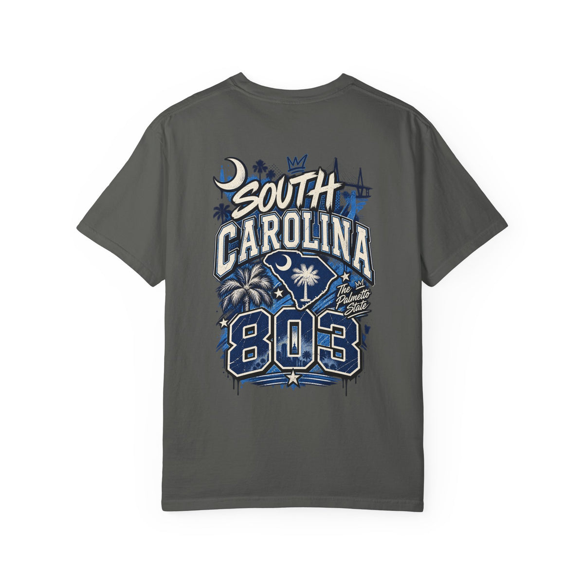 South Carolina 803 Unisex Comfort Color 1717 Streetwear Graphic Tee