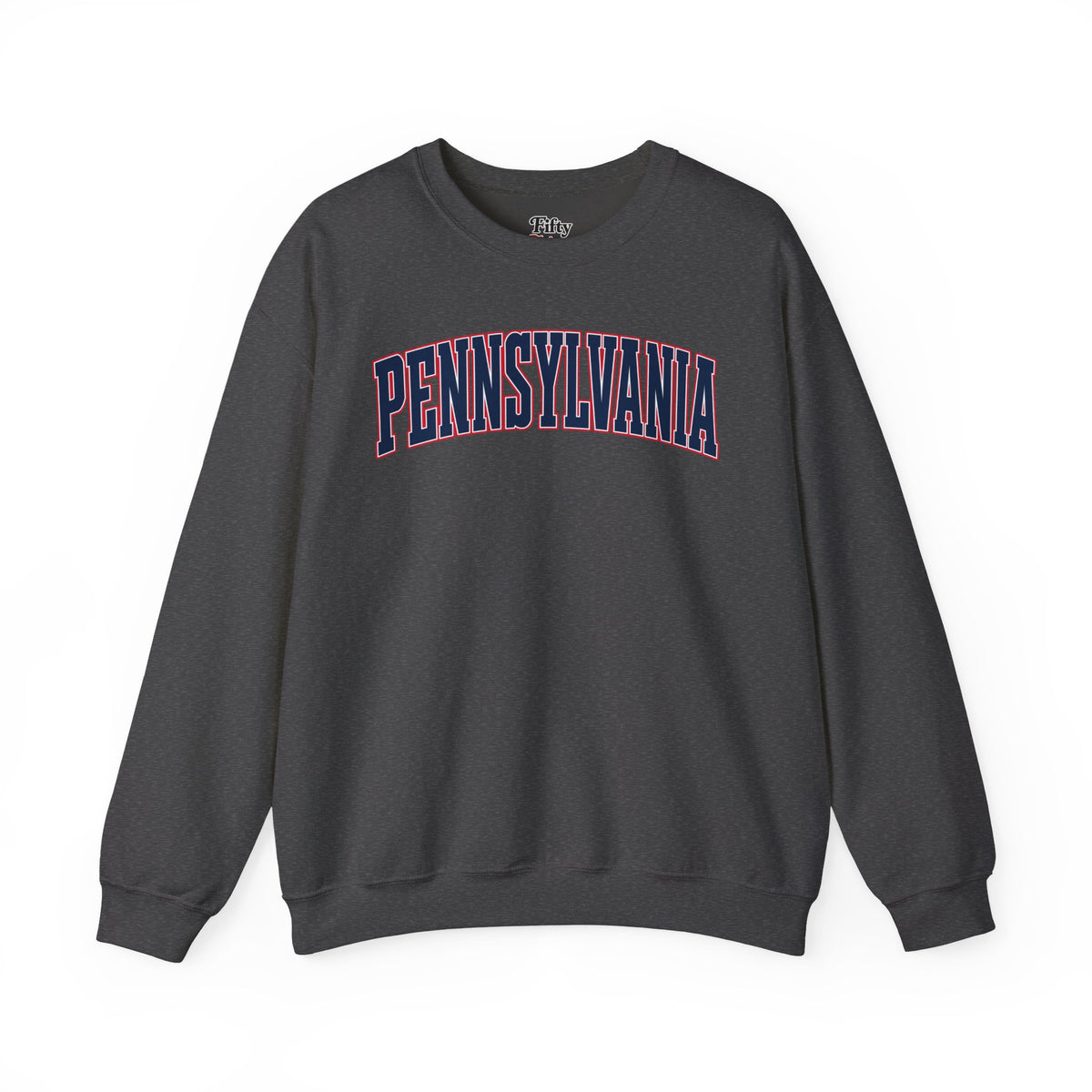Pennsylvania Unisex Crewneck Sweatshirt State Name Graphic