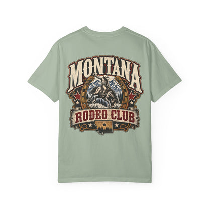 Montana Rodeo Club Unisex Comfort Color 1717 Streetwear Graphic Tee