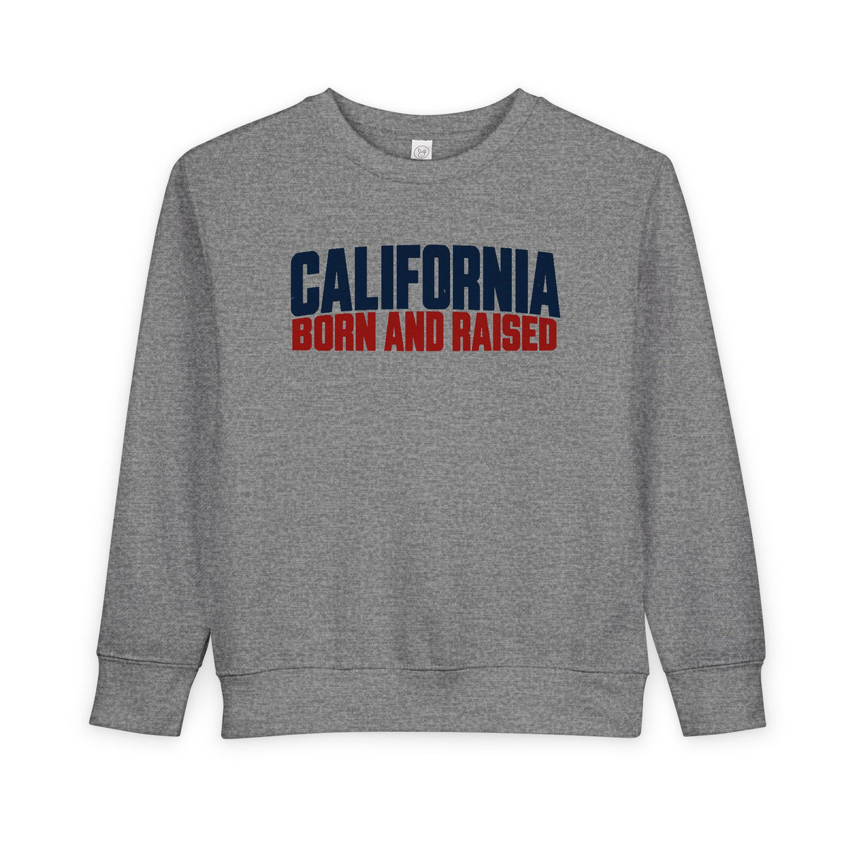 California Born and Raised Workwear Unisex Toddler Sweatshirt