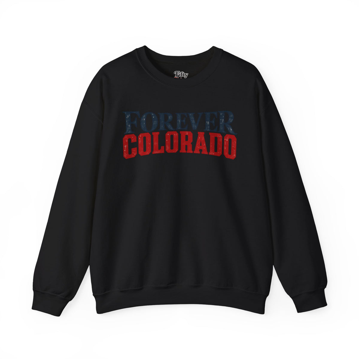 Forever Colorado Unisex Crewneck Sweatshirt State Name Graphic