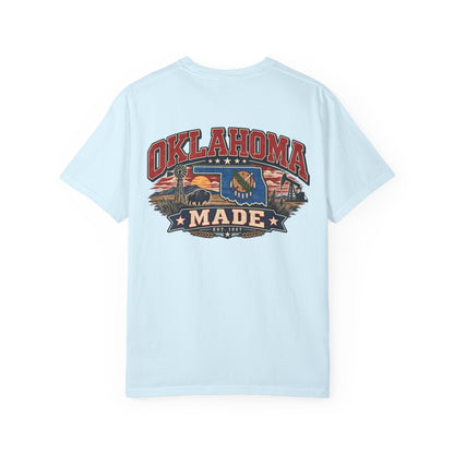 Oklahoma Made Unisex Comfort Color 1717 Streetwear Graphic Tee