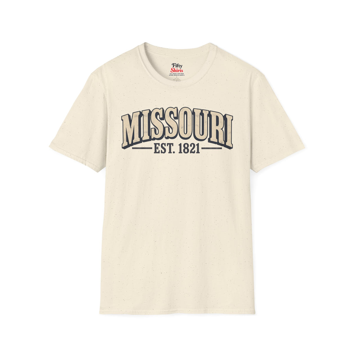 Missouri Est 1821 Unisex Softstyle T Shirt State Name Graphic Tee