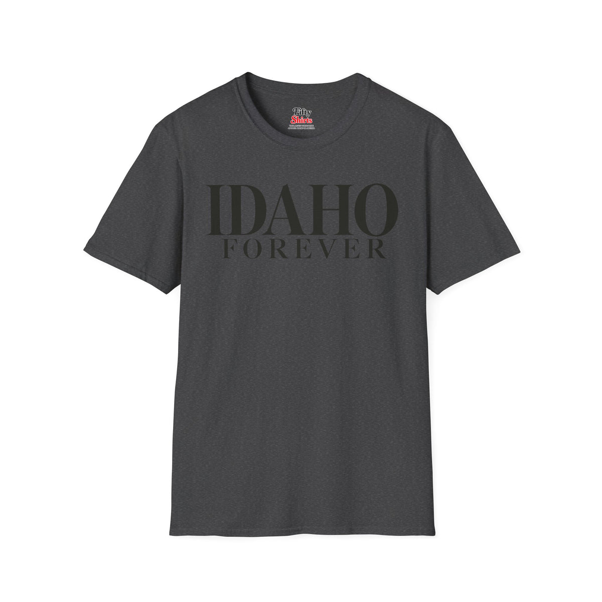 Idaho Forever Unisex Softstyle T Shirt State Name Graphic Tee