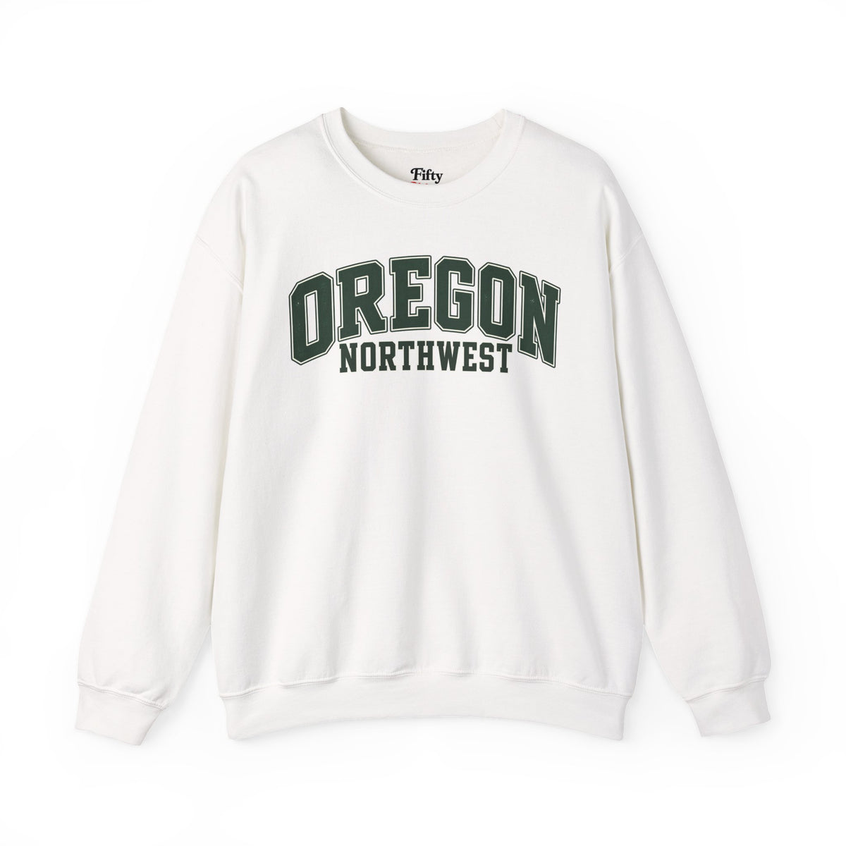 Oregon Northwest Unisex Crewneck Sweatshirt State Name Graphic