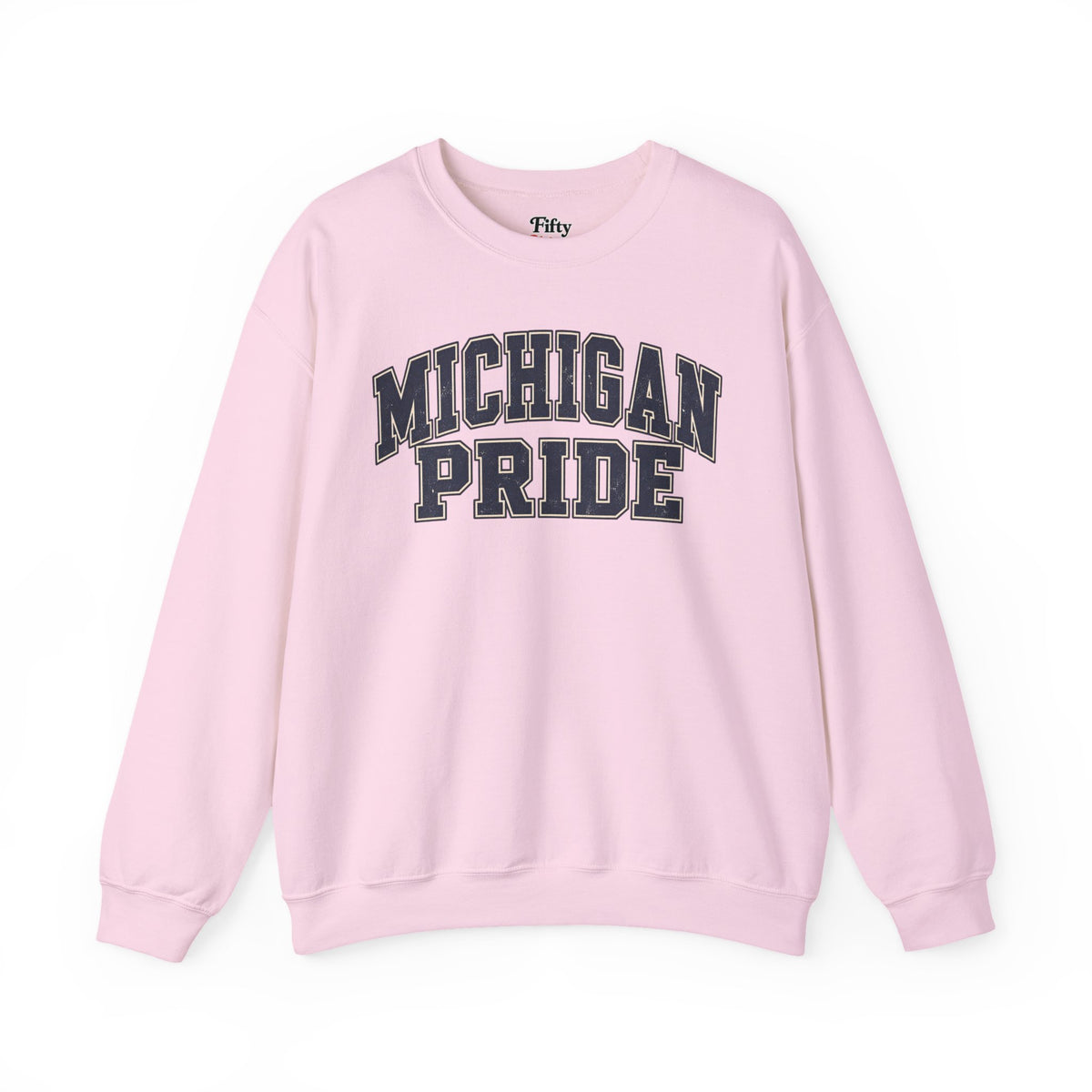 Michigan Pride Unisex Crewneck Sweatshirt State Name Graphic